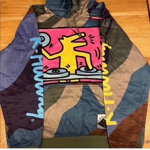 Keith herring / members only hoodie